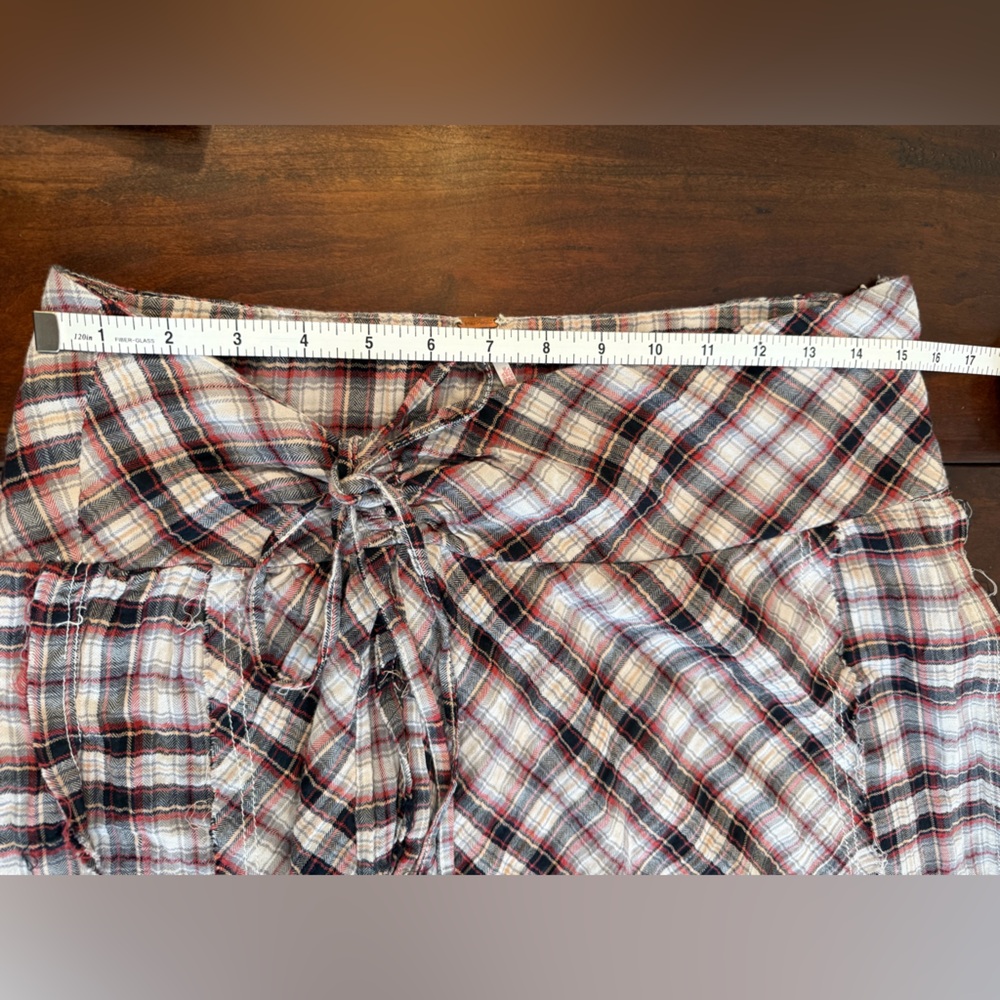 Free People Plaid Maxi Skirt - Picture 6 of 7